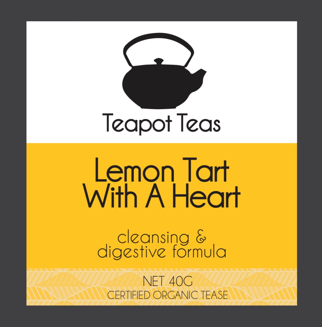 Lemon Tart With A Heart cleansing & digestive » Teapot Teas